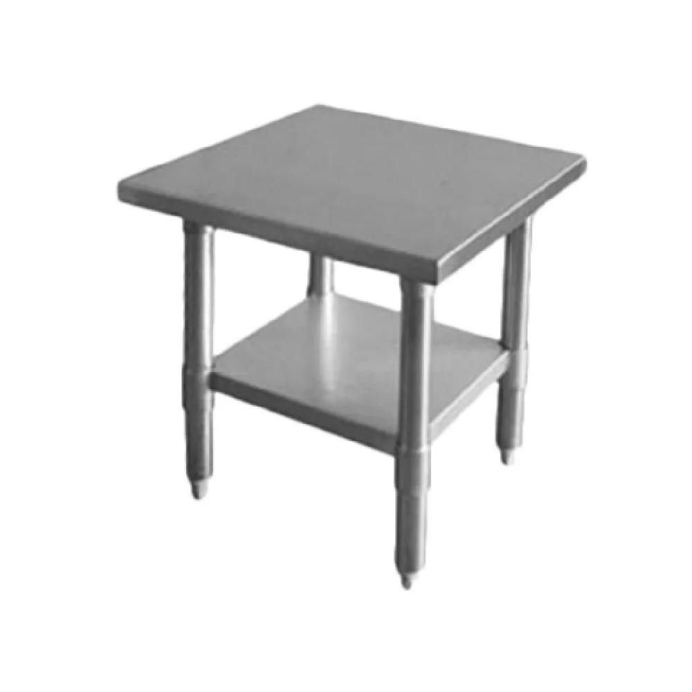 Thunder Group SLWT42430F 30 Inch 18 Gauge Work Table with Undershelf Stainless Steel Thunder Group SLWT42430F 30 Inch 18 Gauge Work Table with Undershelf Stainless Steel