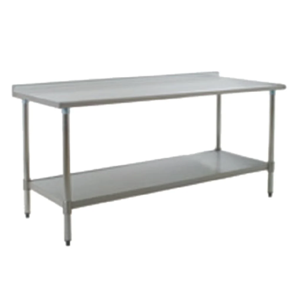 Eagle UT3648SEB 48 Inch Work Table 16 Gauge Stainless Steel Top with Rear Up-Turn Eagle UT3648SEB 48 Inch Work Table 16 Gauge Stainless Steel Top with Rear Up-Turn