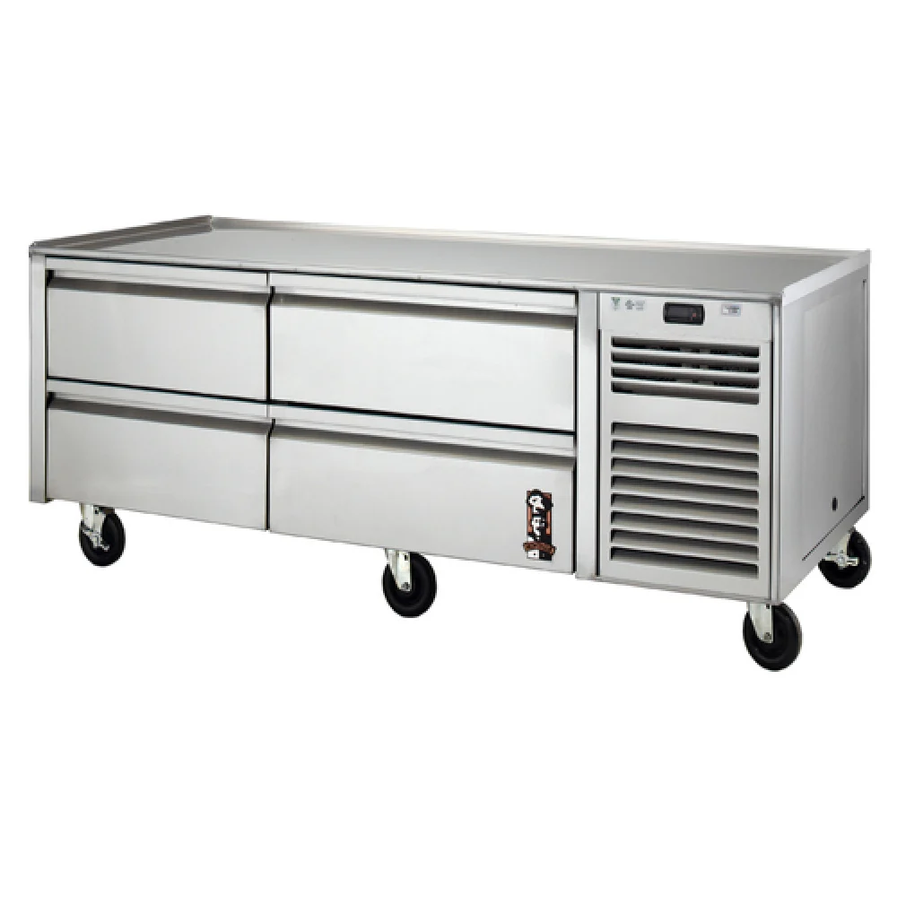 Montague Company RB-48-SC-G 48 Inch Heavy Duty Glycol Equipment Stand with Drawers