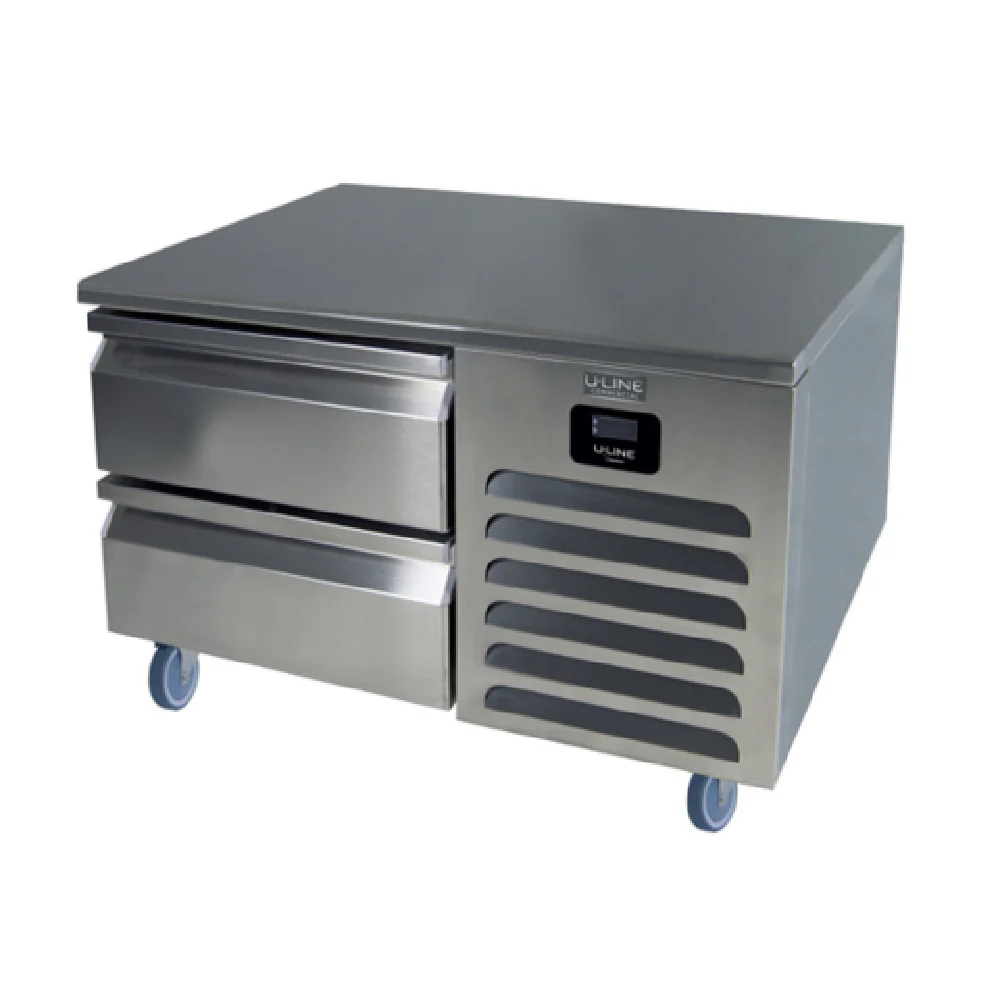 U-Line Corporation UCFB536-SS61A 36 Inch Commercial Freezer Base Self-contained Refrigeration with 2 Drawers
