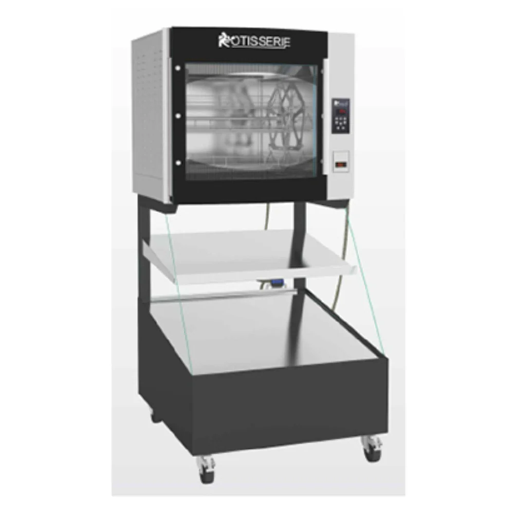 Rotisol 5.520I2LSP8 35 Inch Electric Rotisserie with Grab-and-Go Display