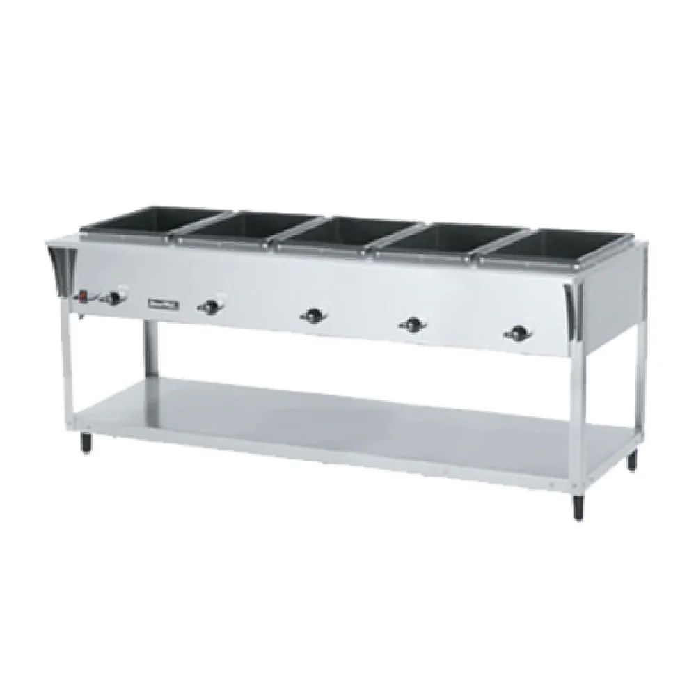 Vollrath 38219 76 Inch Electric ServeWell SL Hot Food Table with 5 Wells