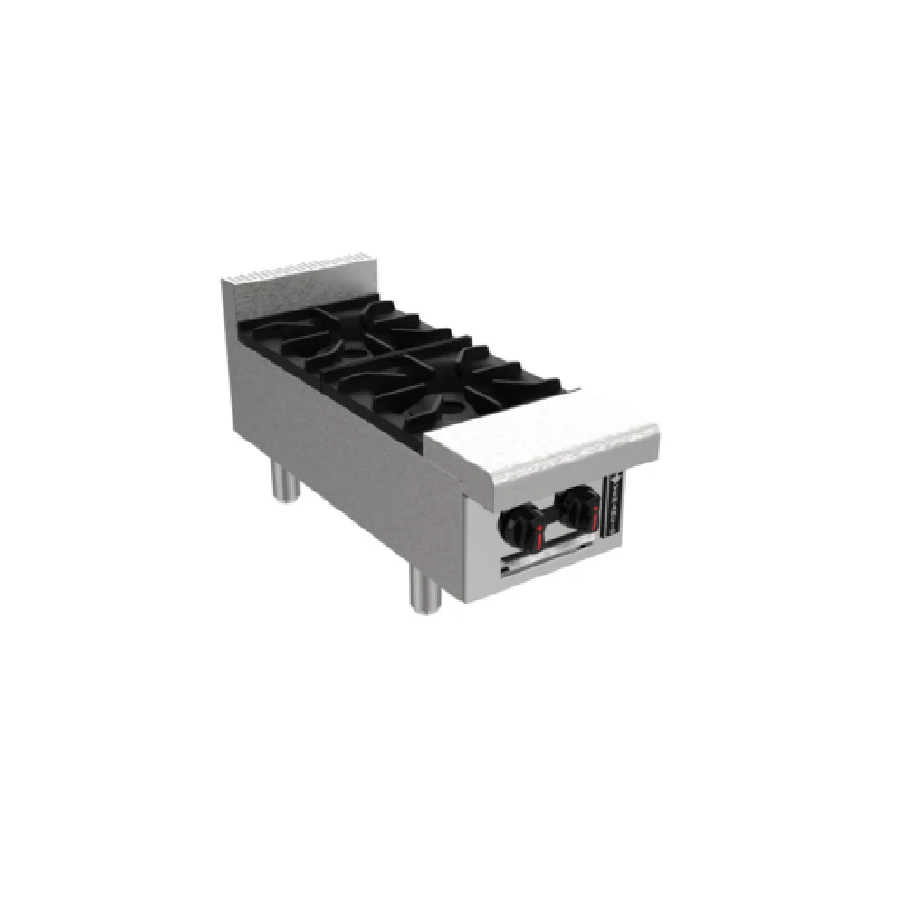 Venancio R12CT-12B_LP 12 Inch Hotplate Gas Countertop 2 Burner 64000 BTU Venancio R12CT-12B_LP 12 Inch Hotplate Gas Countertop 2 Burner 64000 BTU