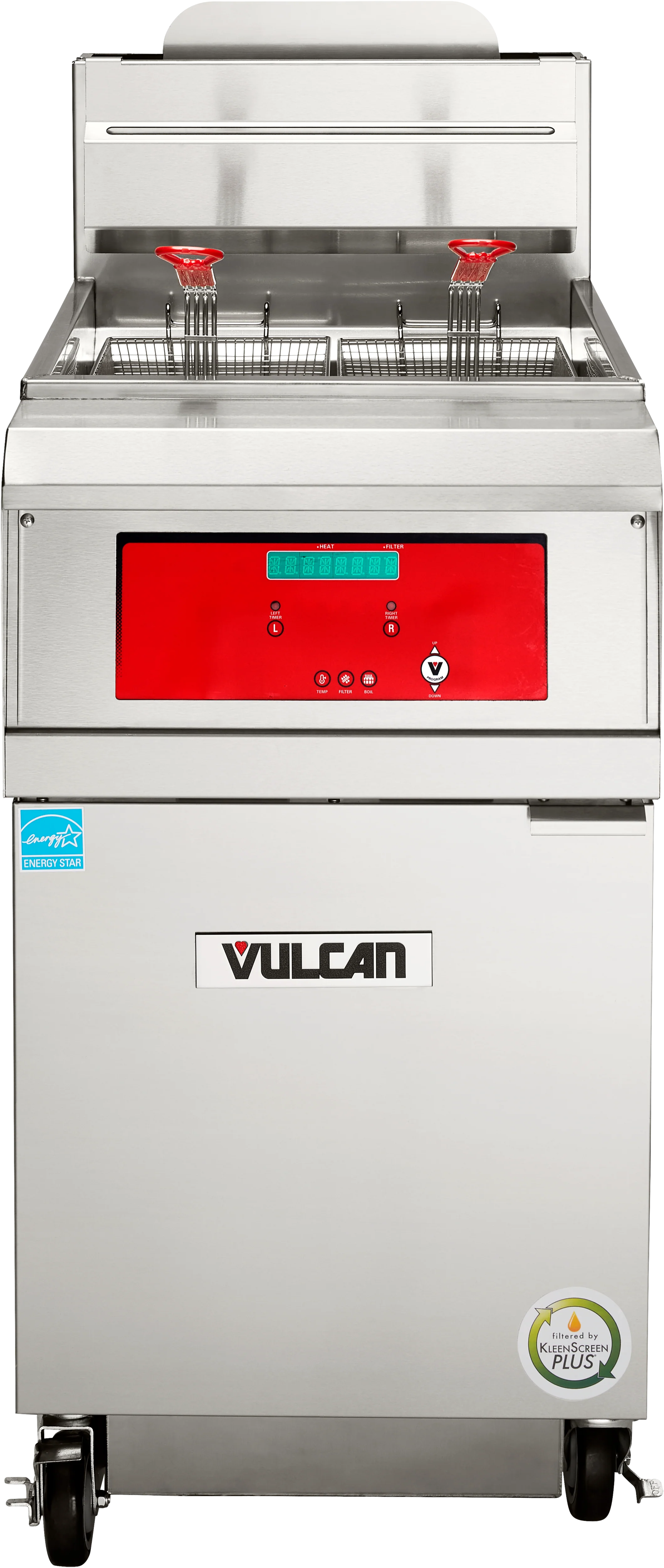 Vulcan 1VHG75DF_LP 19 Inch Gas Deep Fryer High Efficiency 75 lbs Capacity 110000 BTU Vulcan 1VHG75DF_LP 19 Inch Gas Deep Fryer High Efficiency 75 lbs Capacity 110000 BTU