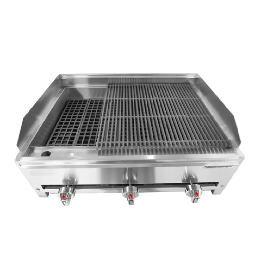 Connerton Cooking RLRN-23-17L_LP Charbroiler Countertop Gas Connerton Cooking RLRN-23-17L_LP Charbroiler Countertop Gas