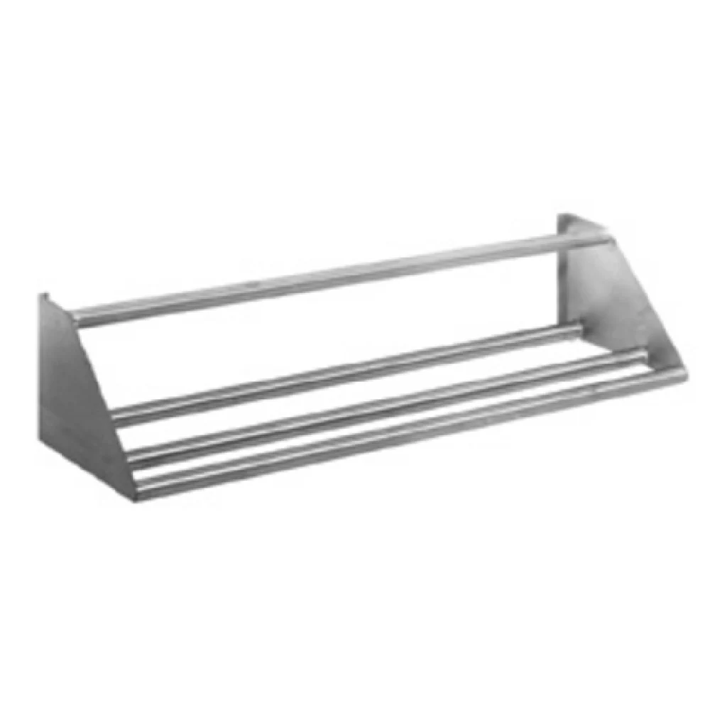 Eagle 606302 63 Inch Wall Mounted Rack Shelf Tubular Stainless Steel with Robust Design