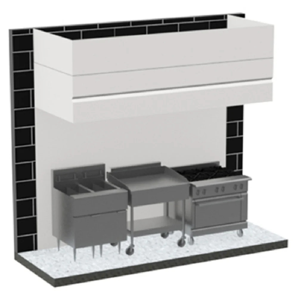 Avtec SSA-BOX120 SimpleSpec Box Canopy Hood Type I Wall Mount Avtec SSA-BOX120 SimpleSpec Box Canopy Hood Type I Wall Mount