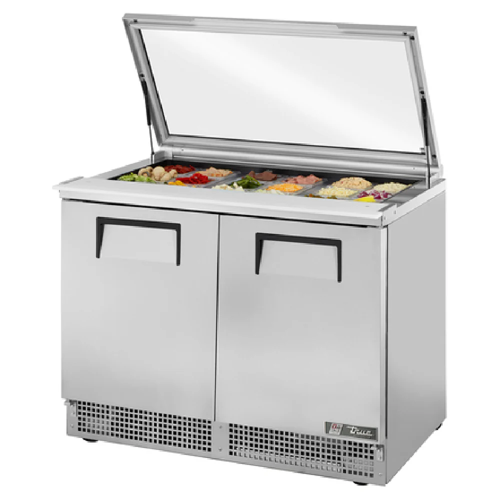 True Refrigeration TFP-48-18M-HC~FGLID Sandwich/Salad Unit Two-section