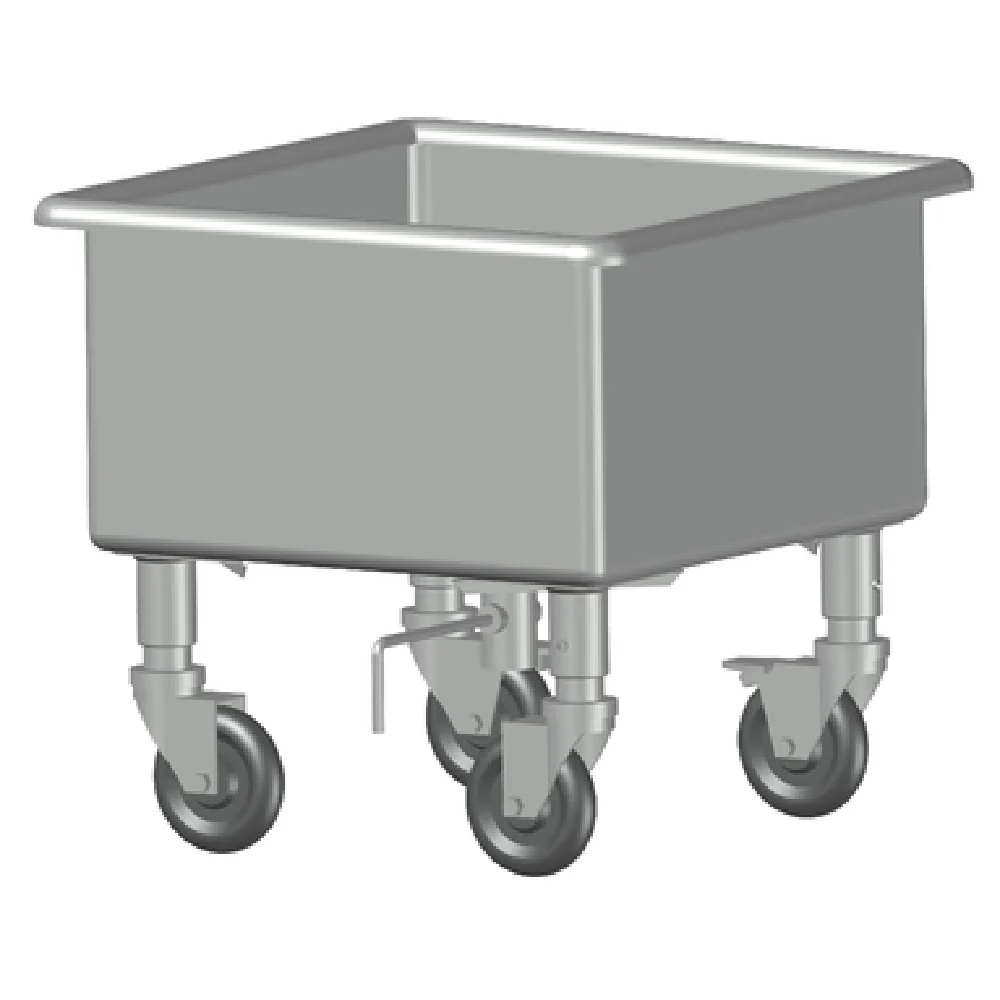 SPG International DTO-2424 Universal Stainless Mobile Soak Sink 24