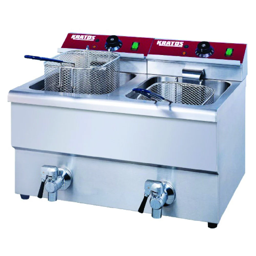 Hubert 58077 Kratos® Electric Countertop Fryer 22 4/5