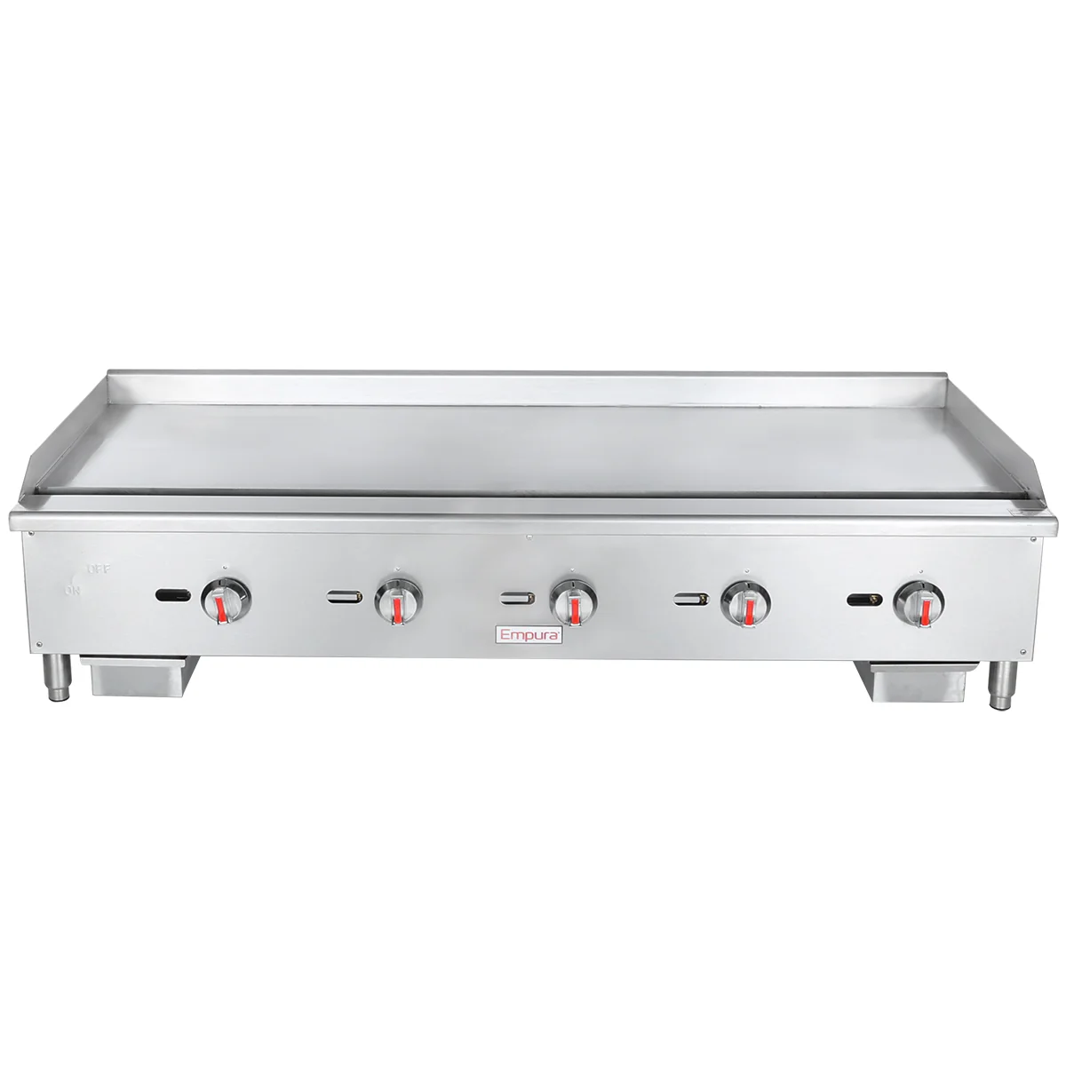 Empura Equipment EGG-60S 59-1/4 Inch Standard Duty Griddle Gas 5 Burner 150000 BTU Empura Equipment EGG-60S 59-1/4 Inch Standard Duty Griddle Gas 5 Burner 150000 BTU