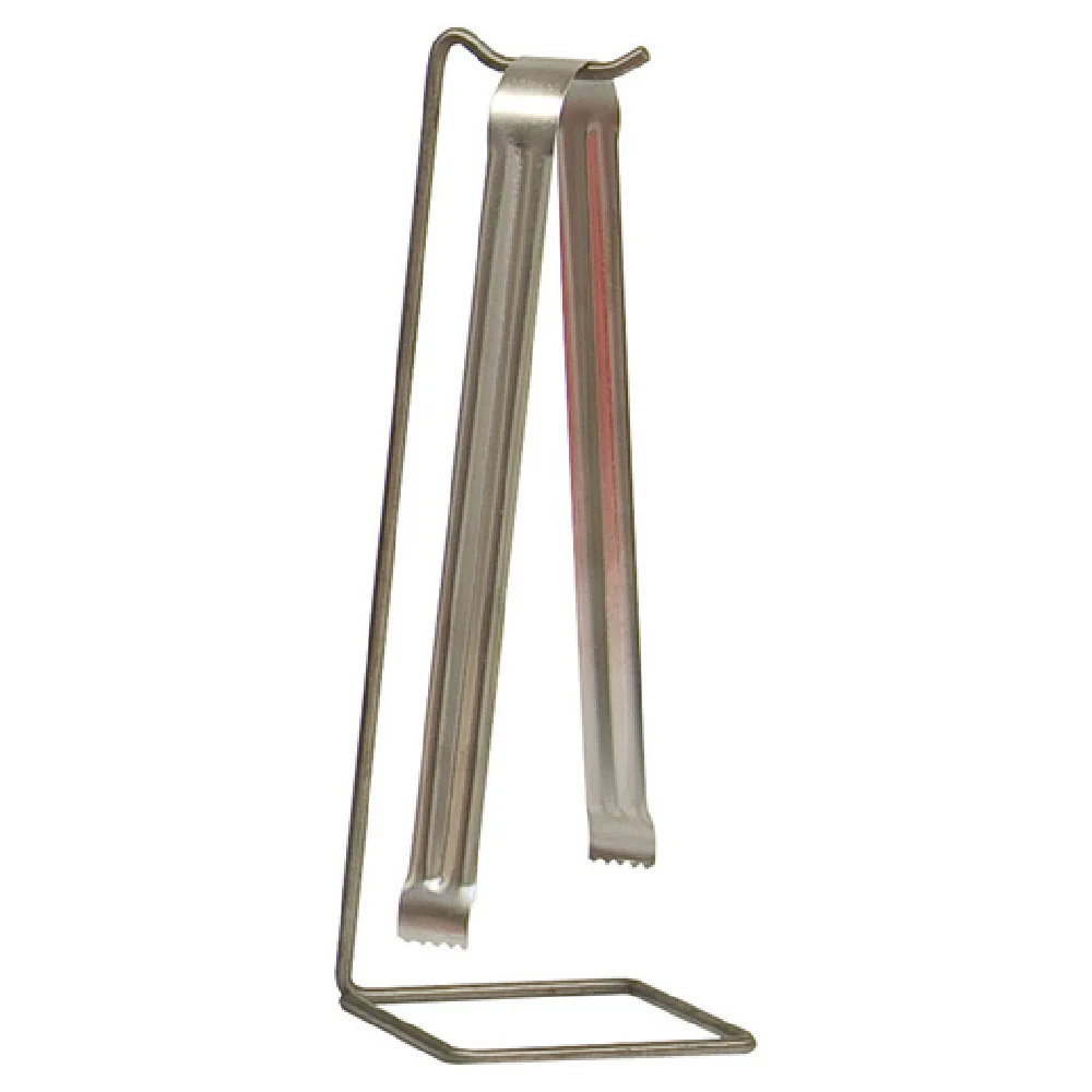 Winco 67002 4 Inch Benchmark Tong Holder with Durable Stainless Steel Construction Winco 67002 4 Inch Benchmark Tong Holder with Durable Stainless Steel Construction