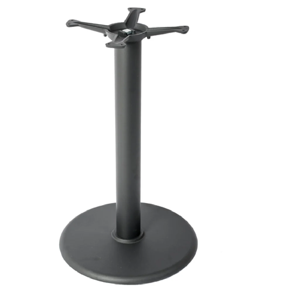JMC Furniture ECONOMY 18 ROUND BASE 18 Inch Diameter Cast Iron Table Base Indoor Use