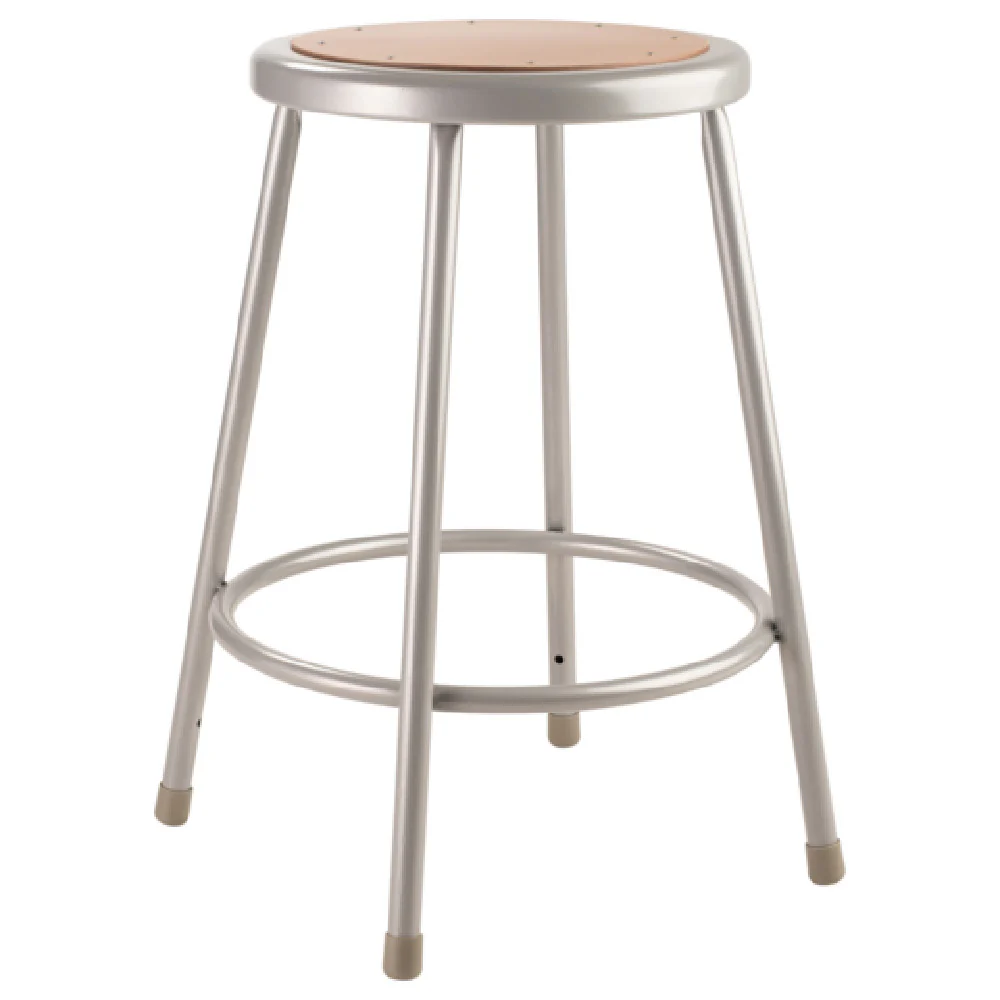 National Public Seating 6224 15 Inch Bar Stool Steel 300 Lb Capacity with Foot Ring National Public Seating 6224 15 Inch Bar Stool Steel 300 Lb Capacity with Foot Ring