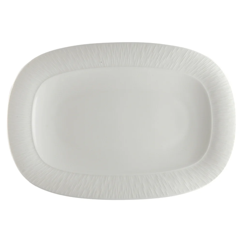 Steelite 62104ST1049 10 Inch Racetrack Platter with Royal Porcelain Finish