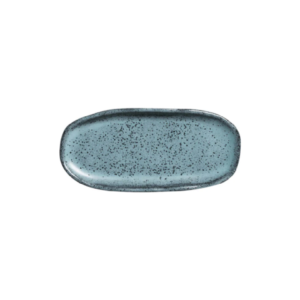 Porto Brasil 1521477201 3.15 Inch Shallow Organic Plater Stoneware Night Sky