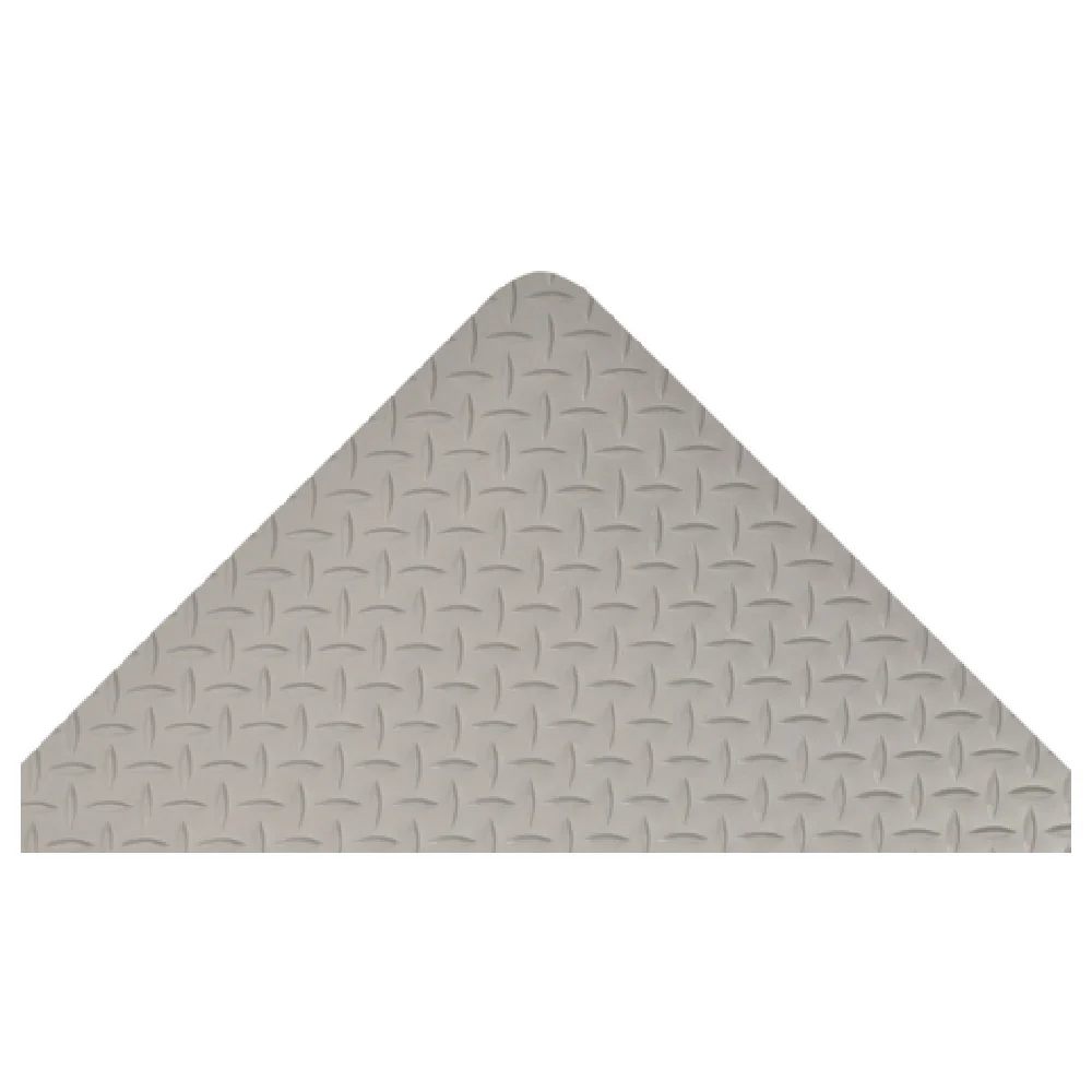 Notrax 479S0023GY 24 Inch Cushion Trax Mat Gray Heavy Duty Vinyl Top Notrax 479S0023GY 24 Inch Cushion Trax Mat Gray Heavy Duty Vinyl Top