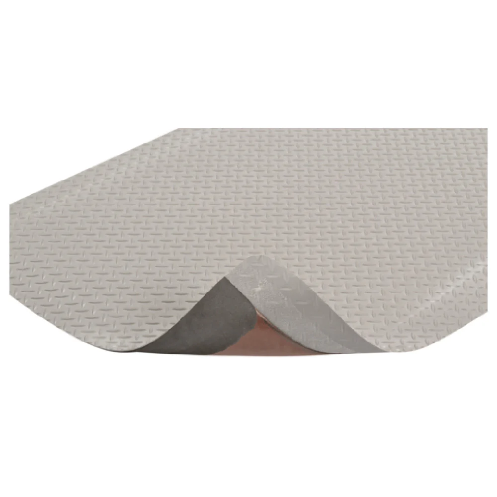 Notrax 479S0023GY 24 Inch Cushion Trax Mat Gray Heavy Duty Vinyl Top Notrax 479S0023GY 24 Inch Cushion Trax Mat Gray Heavy Duty Vinyl Top