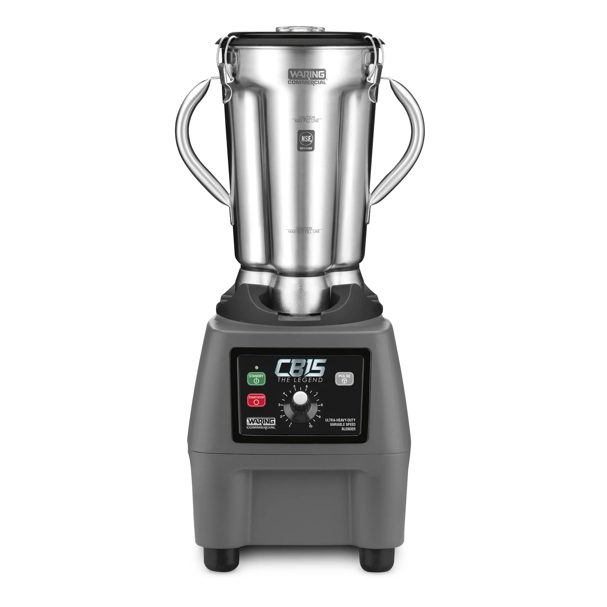 Waring CB15V The Legend One-Gallon Food Blender with Variable-Speed and Stainless Steel Container Waring CB15V The Legend One-Gallon Food Blender with Variable-Speed and Stainless Steel Container