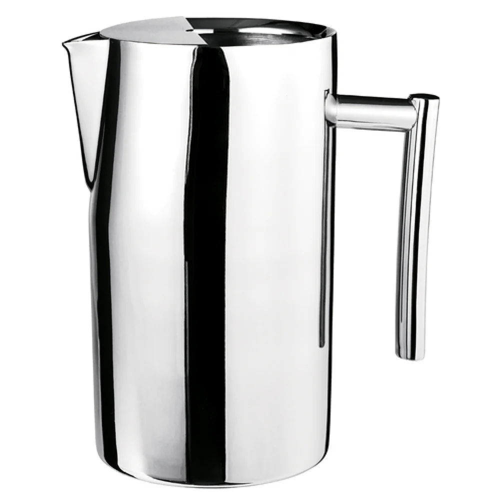 Steelite 53601S135 2.25 Quarts Water Pitcher with Ice Guard Stainless Steel Steelite 53601S135 2.25 Quarts Water Pitcher with Ice Guard Stainless Steel