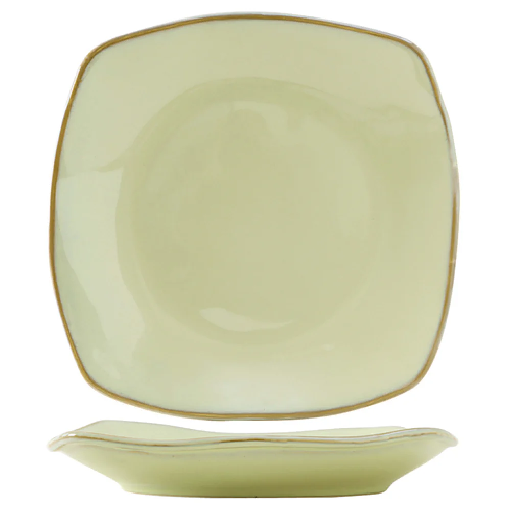 Tuxton GAS-503 10-1/2 Inch Square Pasta Plate 21 Oz Lead-Free Ceramic Tuxton GAS-503 10-1/2 Inch Square Pasta Plate 21 Oz Lead-Free Ceramic