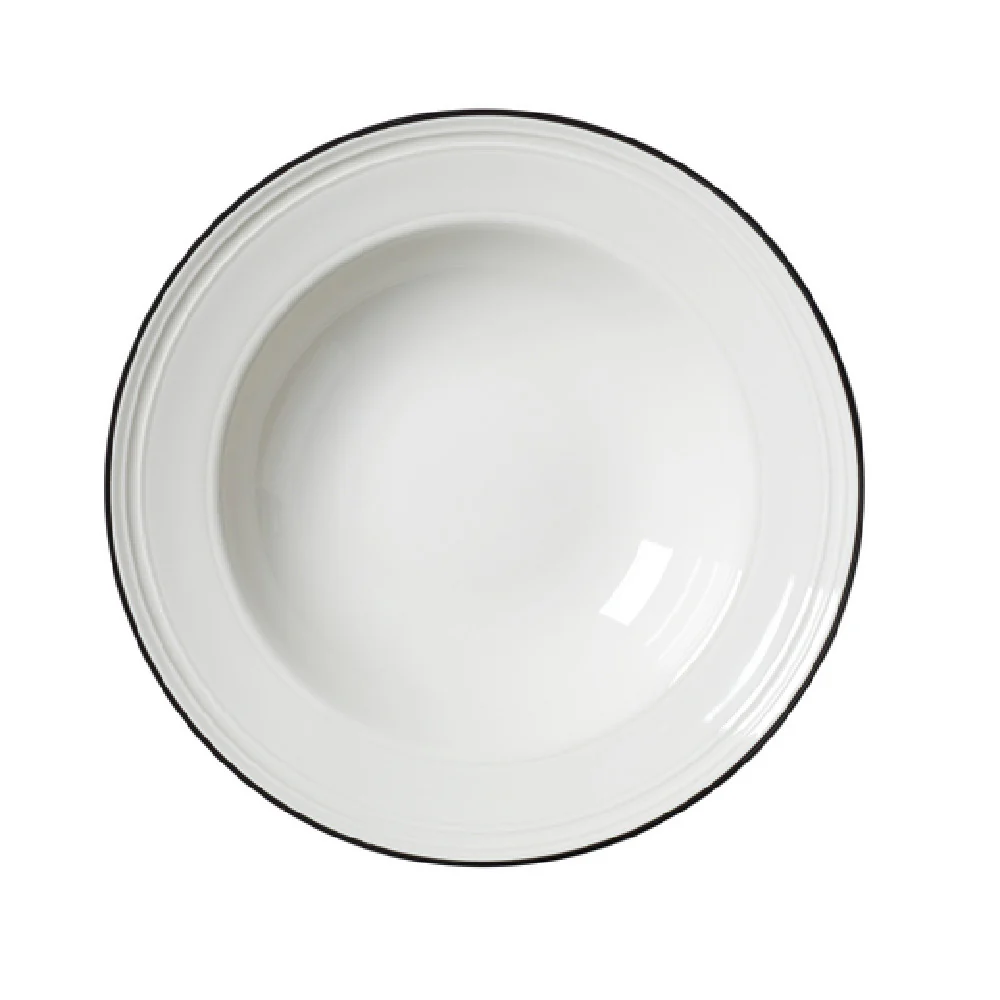 Steelite 1406X0123 16 Oz Soup/Pasta Plate White Ceramic Round