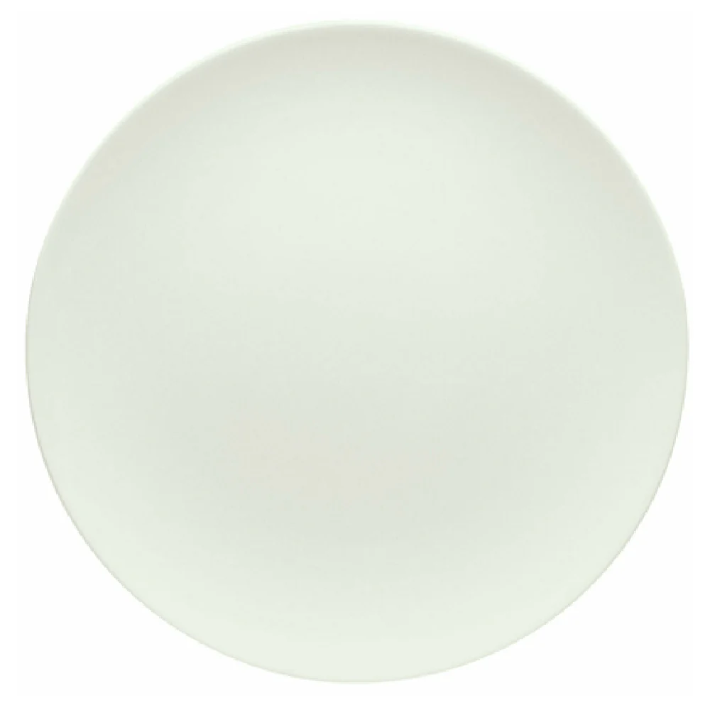 Libbey 9121224 9-1/2 Inch Plate Round Coupe BoneWhite Porcelain - 6 Packs