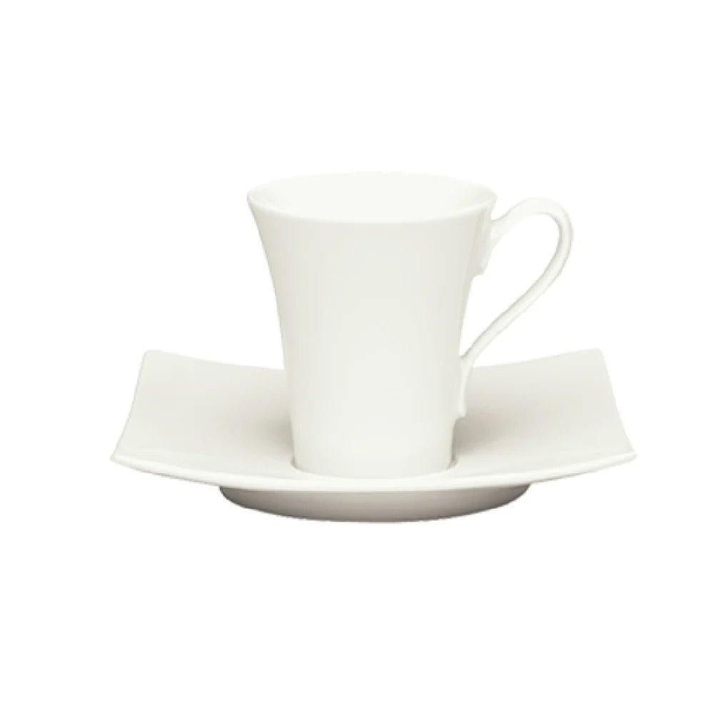 Libbey 9135375 8-1/2 Oz Cup Round Non-Stackable Porcelain White