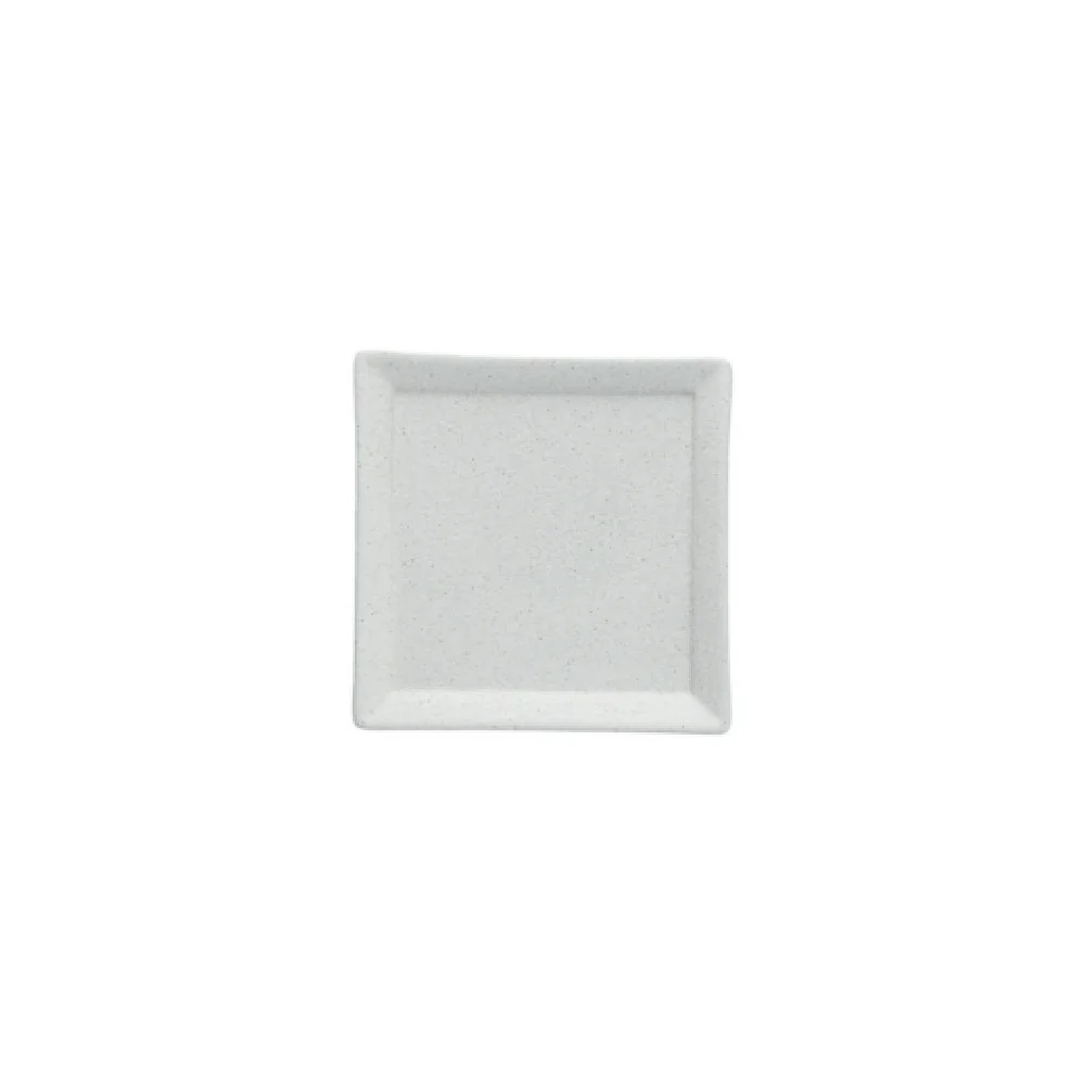 Fortessa 3300.13GY 5.25 Inch Small Square Plate China with Chip Resistance