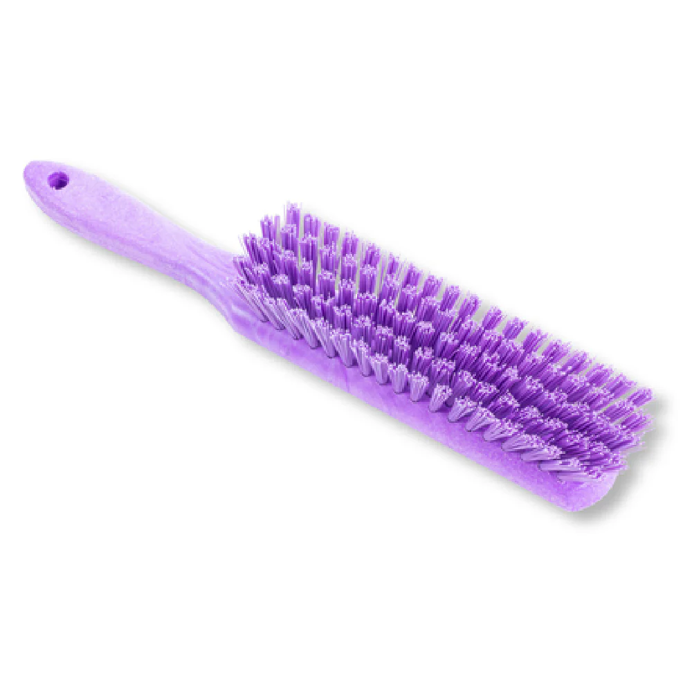 Carlisle 40480EC68 13-1/2 Inch Length Medium Polyester Bristle Counter Brush Plastic Purple Carlisle 40480EC68 13-1/2 Inch Length Medium Polyester Bristle Counter Brush Plastic Purple