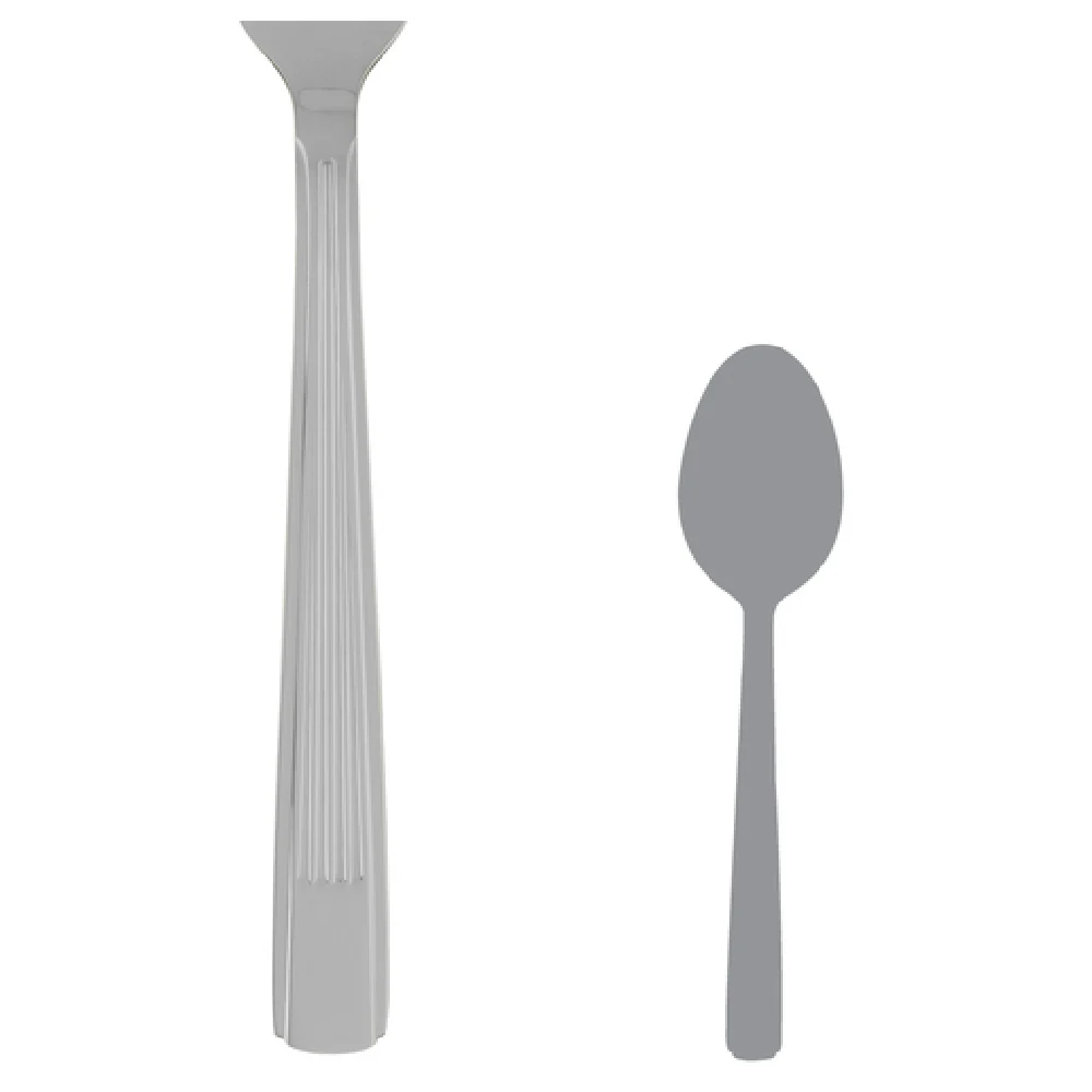 Steelite 5706SX003 6-3/4 Inch Dessert Spoon with Ergonomic Handle Stainless Steel Steelite 5706SX003 6-3/4 Inch Dessert Spoon with Ergonomic Handle Stainless Steel