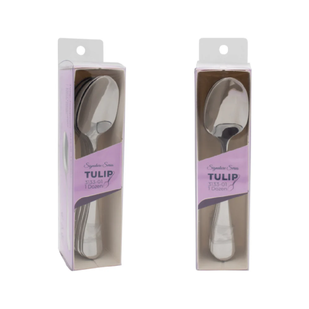 CAC China 3133-01 6-1/8 Inch Extra Heavy Duty Teaspoon 18/0 Stainless Steel