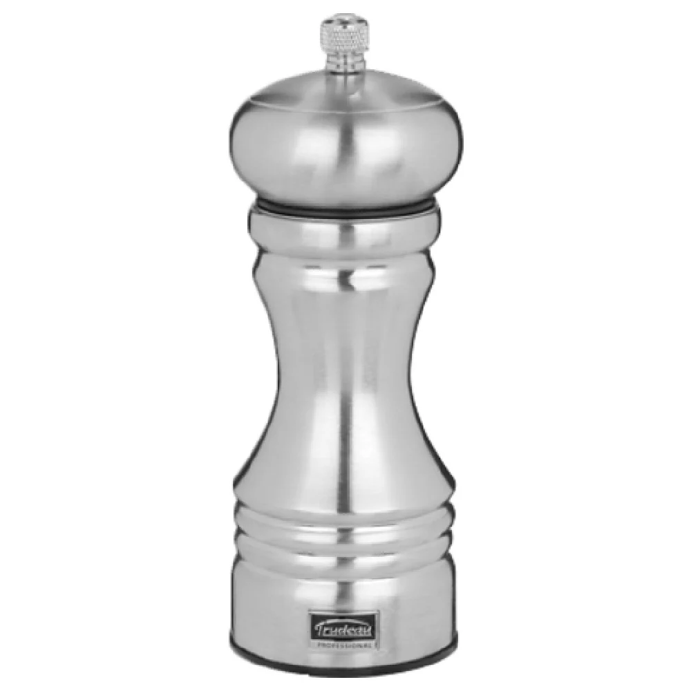 Steelite 6323T502 6 Inch Manual Pepper Mill Stainless Steel with Trudeau