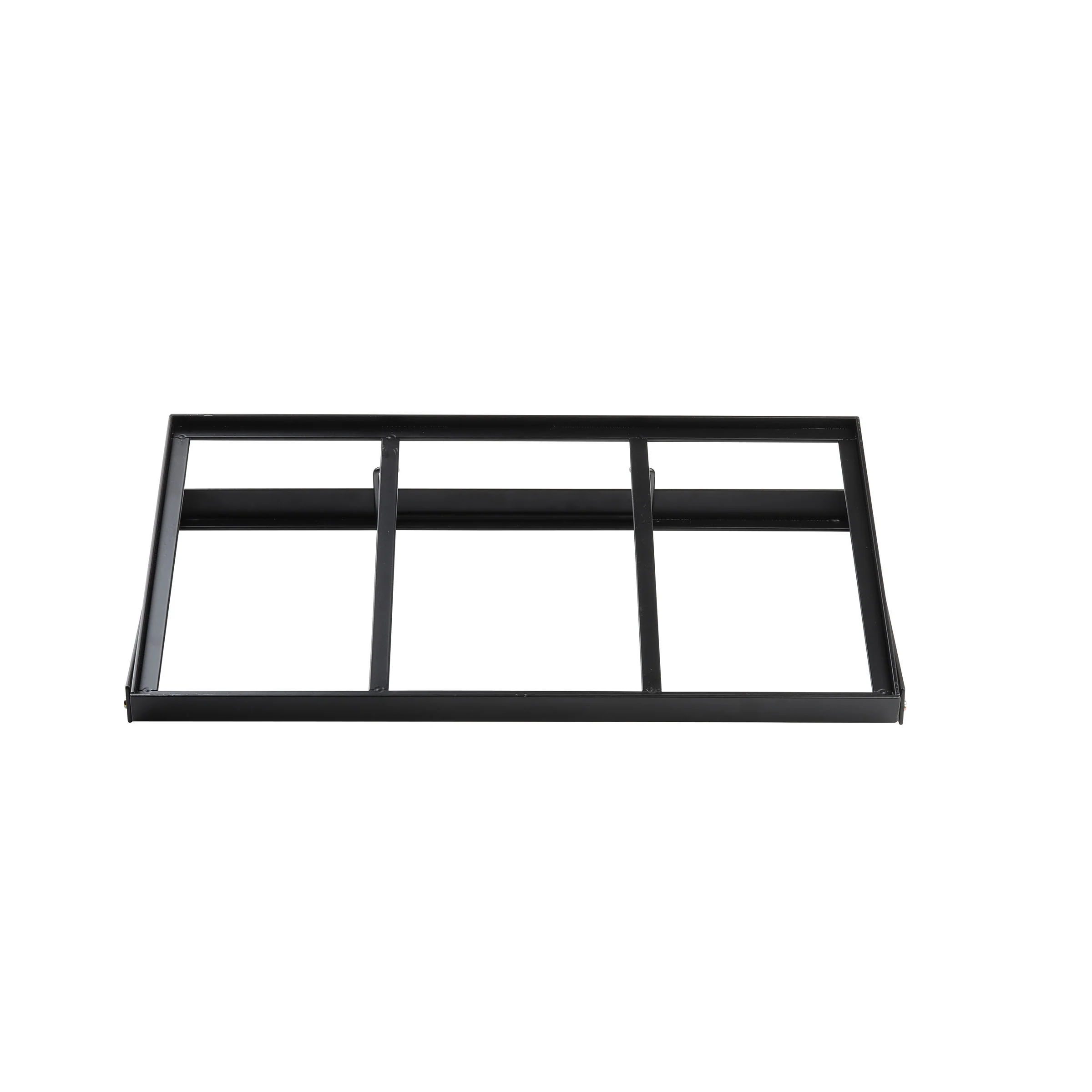 Tablecraft 11448 13-1/2 Inch Crate Stand Collapsible Powder Coated Steel Black Tablecraft 11448 13-1/2 Inch Crate Stand Collapsible Powder Coated Steel Black