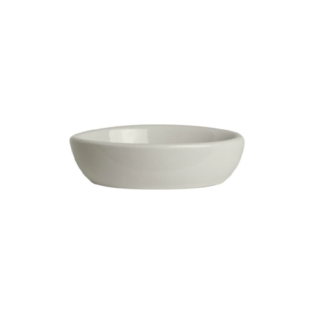 Steelite DCI530W 9 Oz Baker Oval Lead-Free Ceramic Oven and Microwave Safe