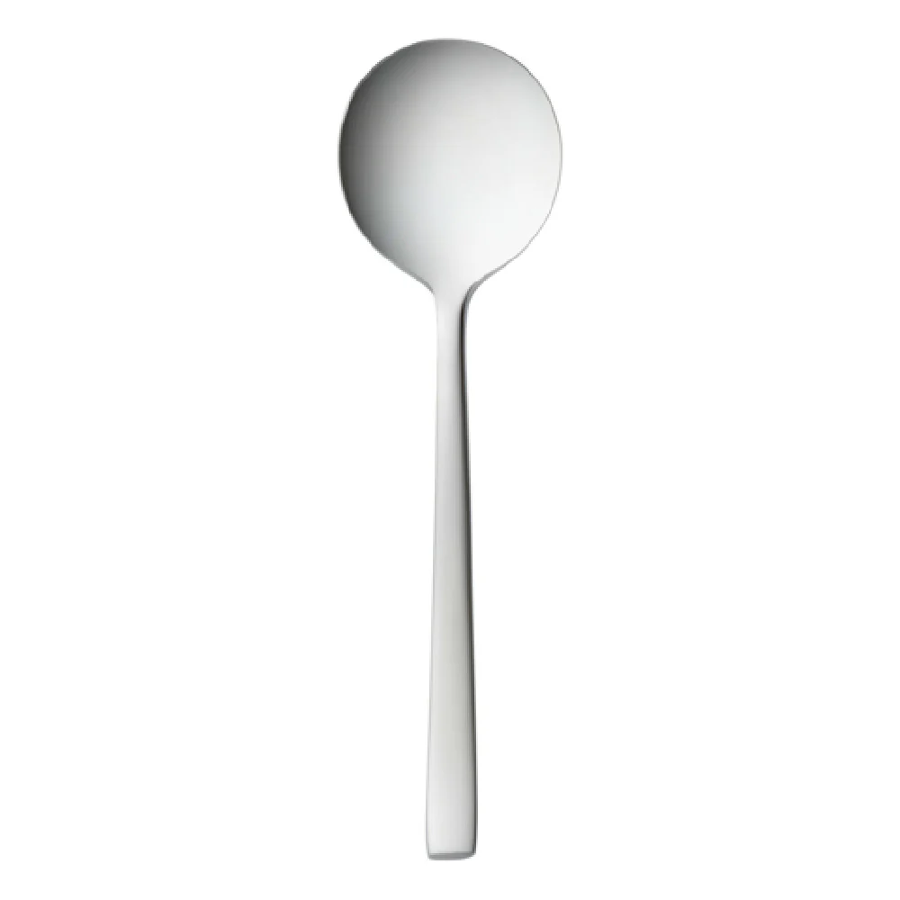 Libbey 930 016 6-1/8 Inch Bouillon Spoon 18/8 Stainless Steel - 12 Packs