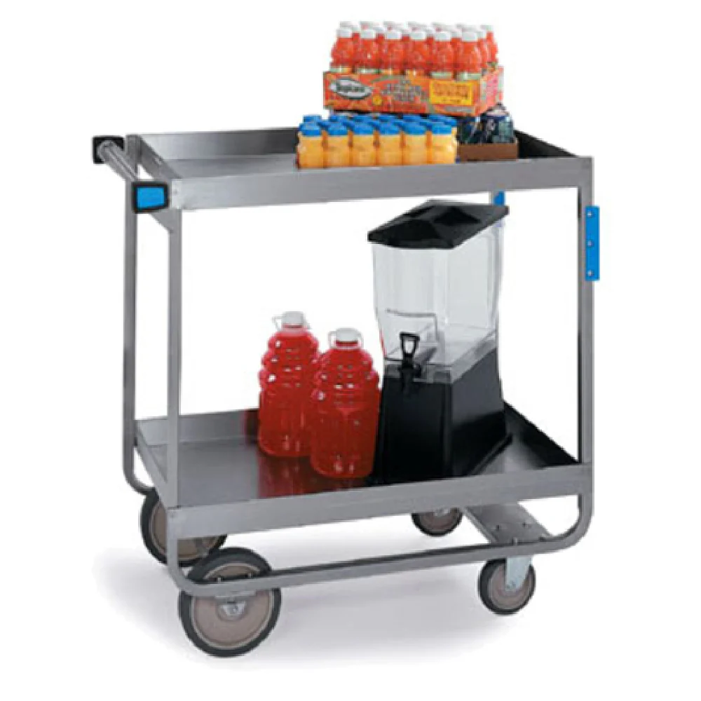 Lakeside 557 54 Inch Heavy Duty Utility Cart 2 Tier Open Base Stainless Steel Lakeside 557 54 Inch Heavy Duty Utility Cart 2 Tier Open Base Stainless Steel
