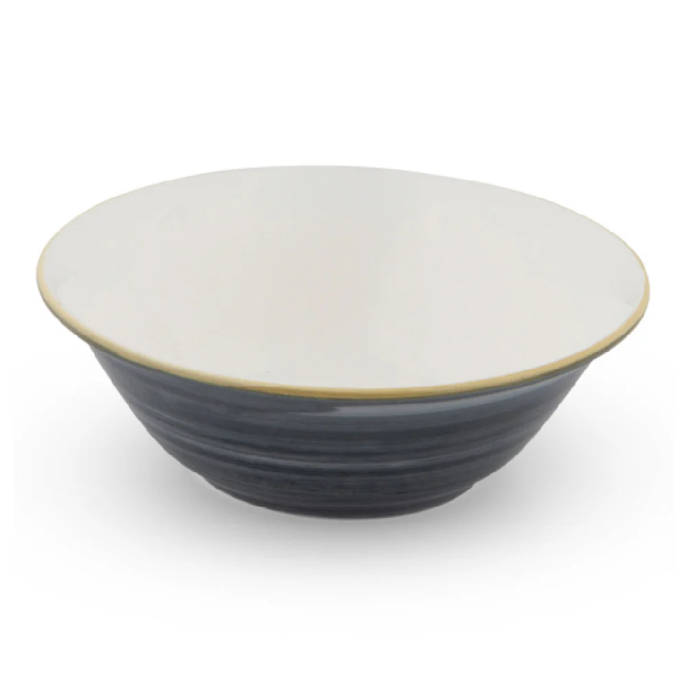 Bon Chef 2060002P-SG 7 Inch Diameter Cereal Salad Bowl Alumina Vitrified Slate Gray Bon Chef 2060002P-SG 7 Inch Diameter Cereal Salad Bowl Alumina Vitrified Slate Gray