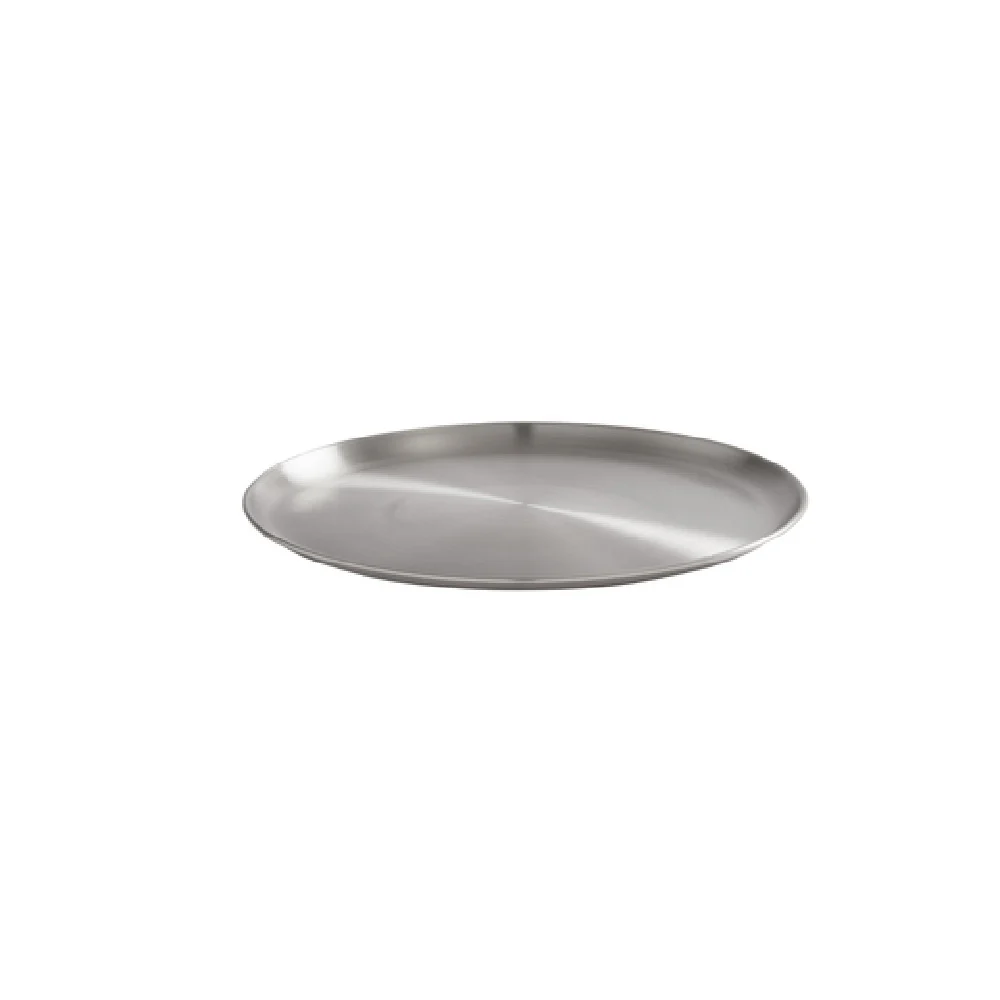 American Metalcraft SSP9 9 Inch Diameter Round Plate with Satin Finish Stainless Steel American Metalcraft SSP9 9 Inch Diameter Round Plate with Satin Finish Stainless Steel