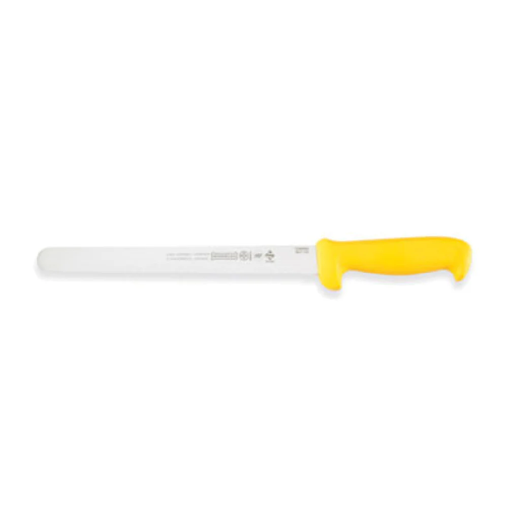 Mundial Y5627-10E 10 Inch Blade 1-1/8 Inch Handle Slicer Knife High Carbon Antimicrobial Yellow