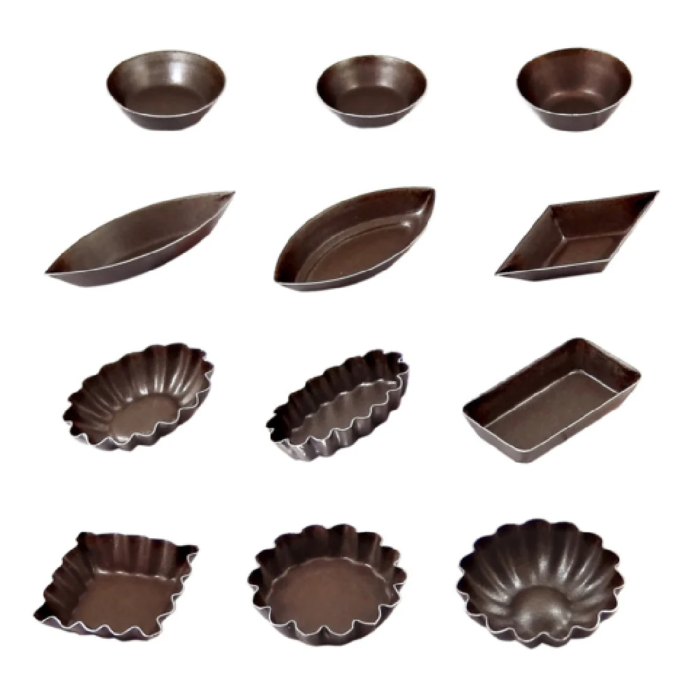 Louis Tellier 285201 Gobel Mould Set 60 Non-stick Moulds Pastry Mold Coated