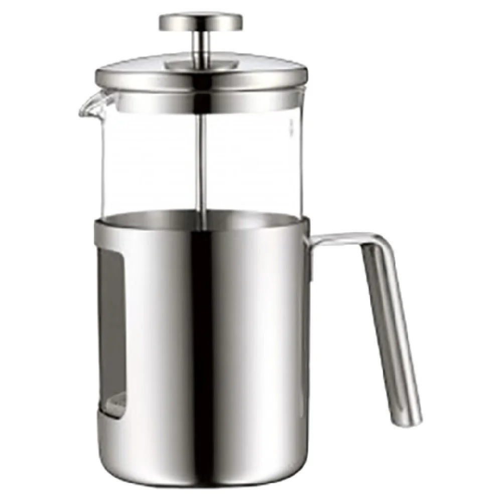 BauscherHepp 06.3079.6030 64 Oz French Press Dishwasher Safe Cromargan Stainless Steel