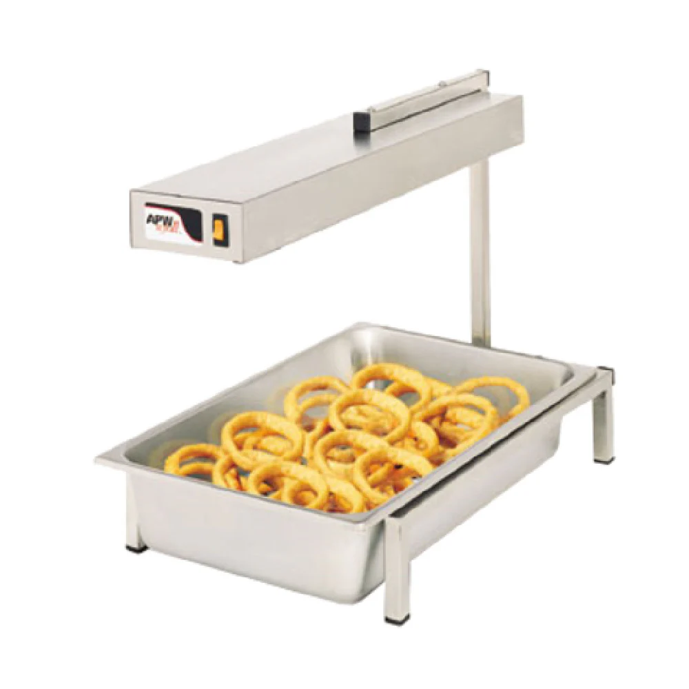 APW Wyott PD-1A_240/60/1 13 Inch French Fry Warmer Portable Stainless Steel with Heater Rod