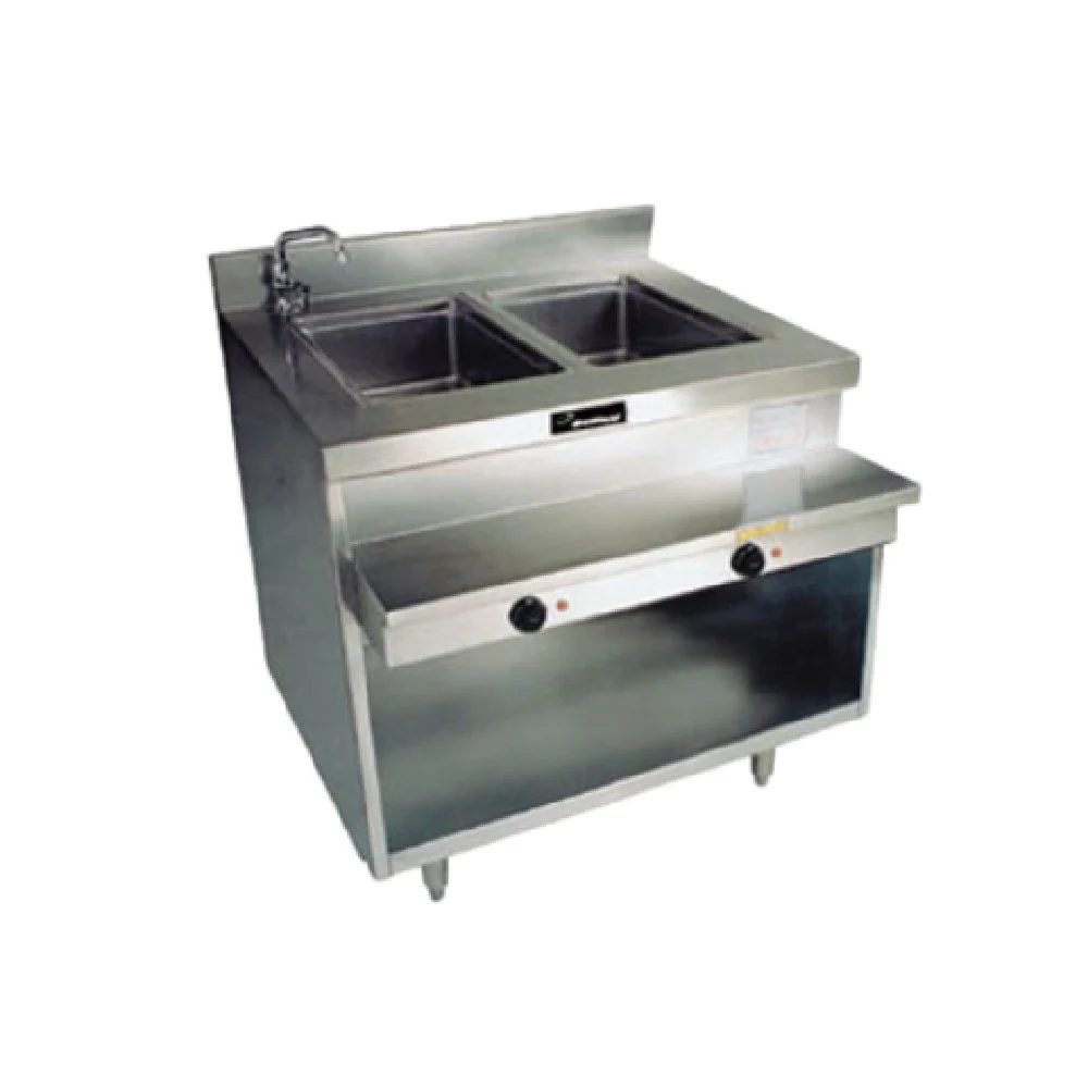 Delfield F14EI232_230/60/3 32 Inch Hot Food Table Electric with Two Wells and Faucet Delfield F14EI232_230/60/3 32 Inch Hot Food Table Electric with Two Wells and Faucet