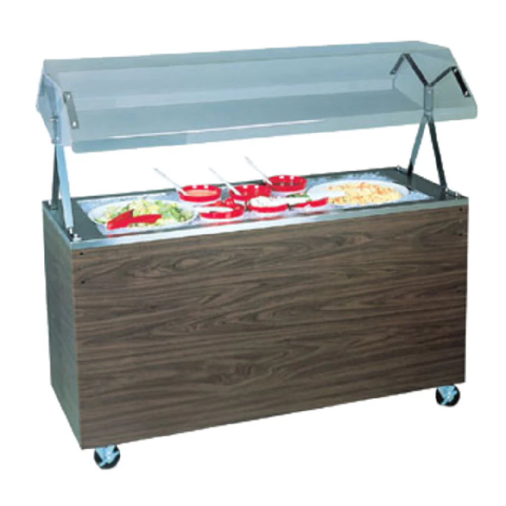 Vollrath 3873346 46 Inch Cold Food Station Non-refrigerated with Breath Guard