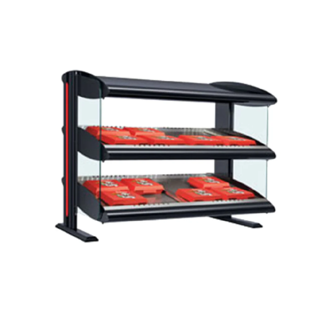 Hatco HZMH-24D 28 Inch Heated Zone Merchandising Warmer Countertop Dual Shelf Hatco HZMH-24D 28 Inch Heated Zone Merchandising Warmer Countertop Dual Shelf