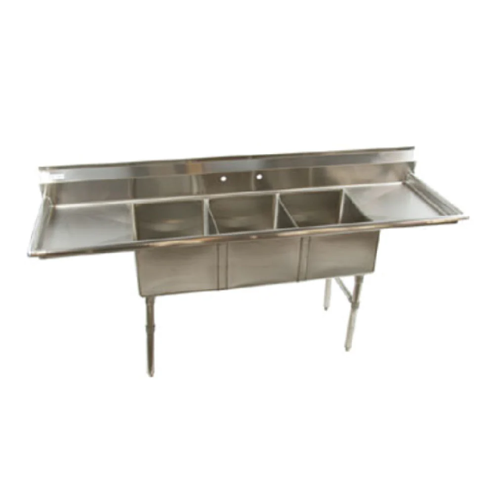 Klinger's Trading HDS32D Sink Three Compartment 84