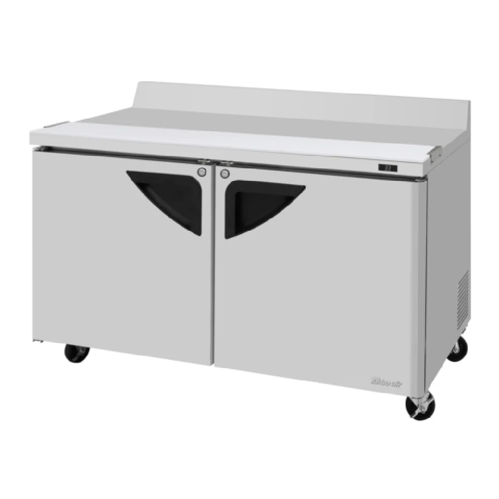 Turbo Air TWR-60SD-N-CB 60 Inch Super Deluxe Worktop Refrigerator 17 cu ft with Cutting Board