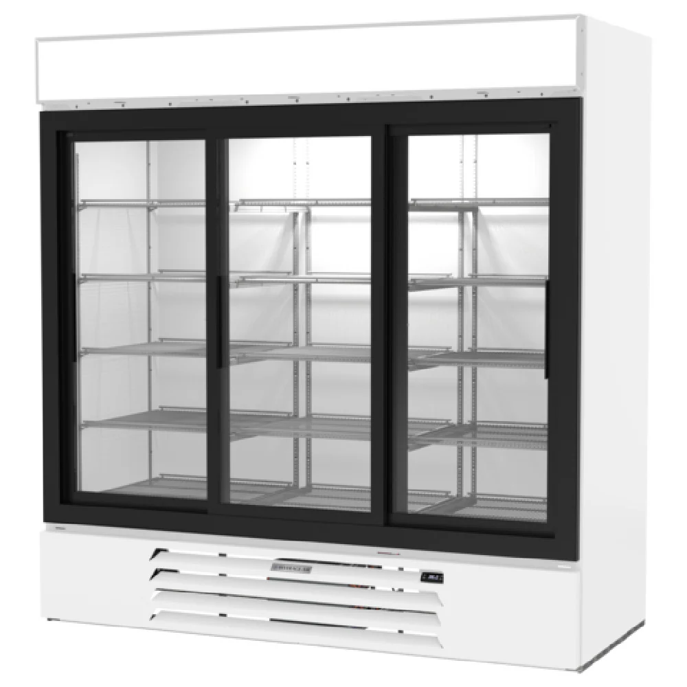 Beverage Air MMR66HC-1-W 75 Inch MarketMax Refrigerated Merchandiser 70.19 cu ft Three-section Beverage Air MMR66HC-1-W 75 Inch MarketMax Refrigerated Merchandiser 70.19 cu ft Three-section