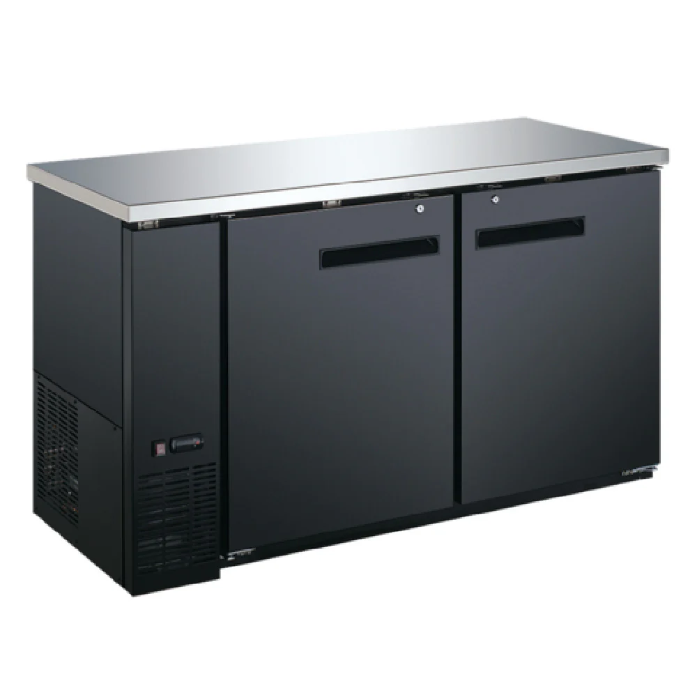 Admiral Craft USBB-6024 60 Inch Back Bar Cooler 16 Cu.ft with Stainless Steel Top Admiral Craft USBB-6024 60 Inch Back Bar Cooler 16 Cu.ft with Stainless Steel Top
